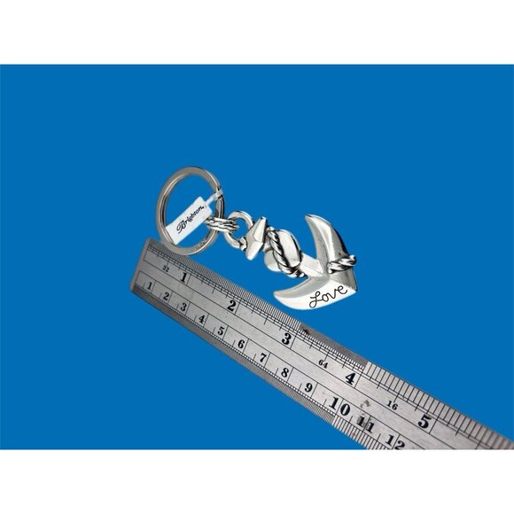 Brighton Cruz Anchor Nautical Key Fob New With Tag. - Picture 5 of 5